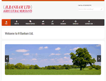 Tablet Screenshot of h-banham.co.uk
